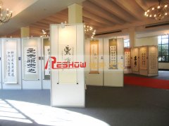 书画摄影展板出租，八棱柱展板租赁