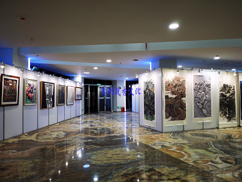 书画作品展板图片，书画展板标题图片，书法作品展板设计